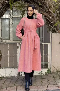 Buttoned Cashmere Cape