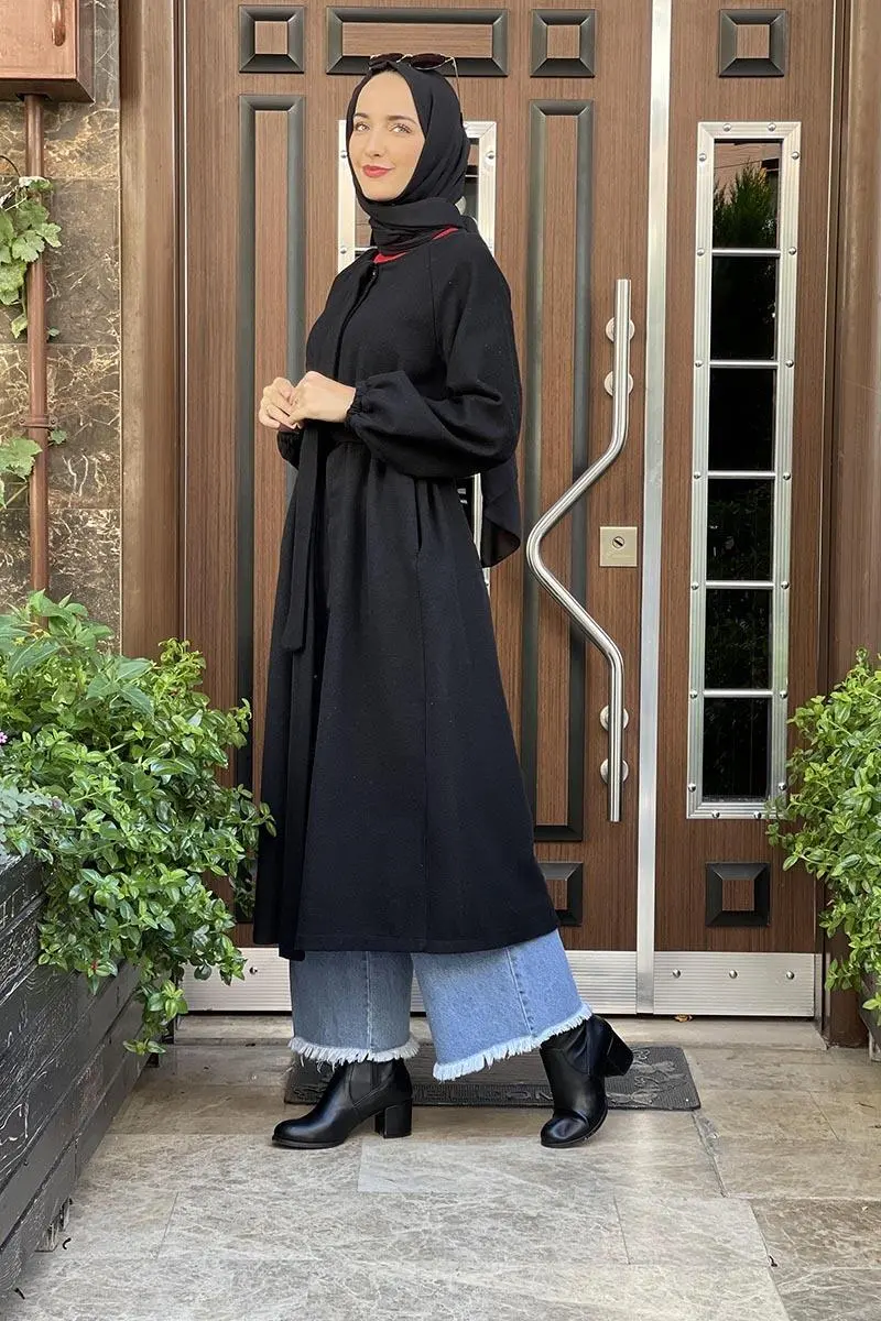 Düğmeli Kaşe Kap-detail