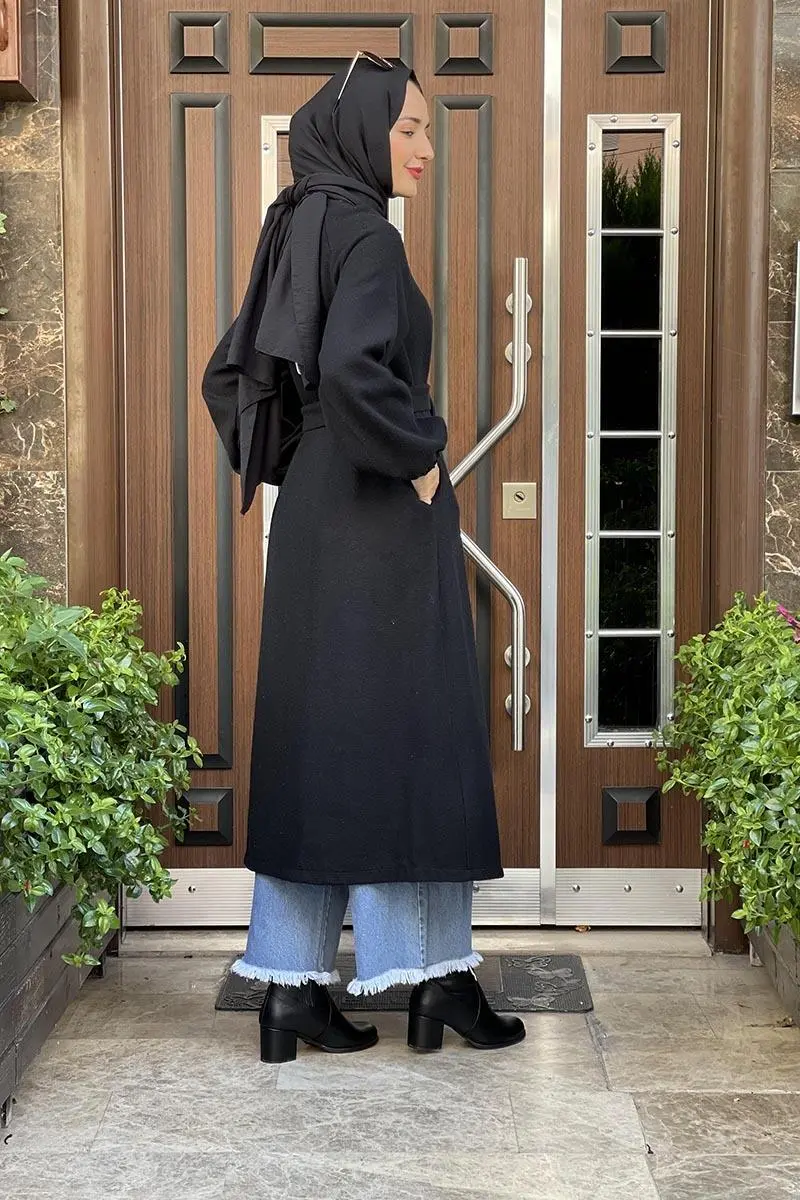 Düğmeli Kaşe Kap-detail