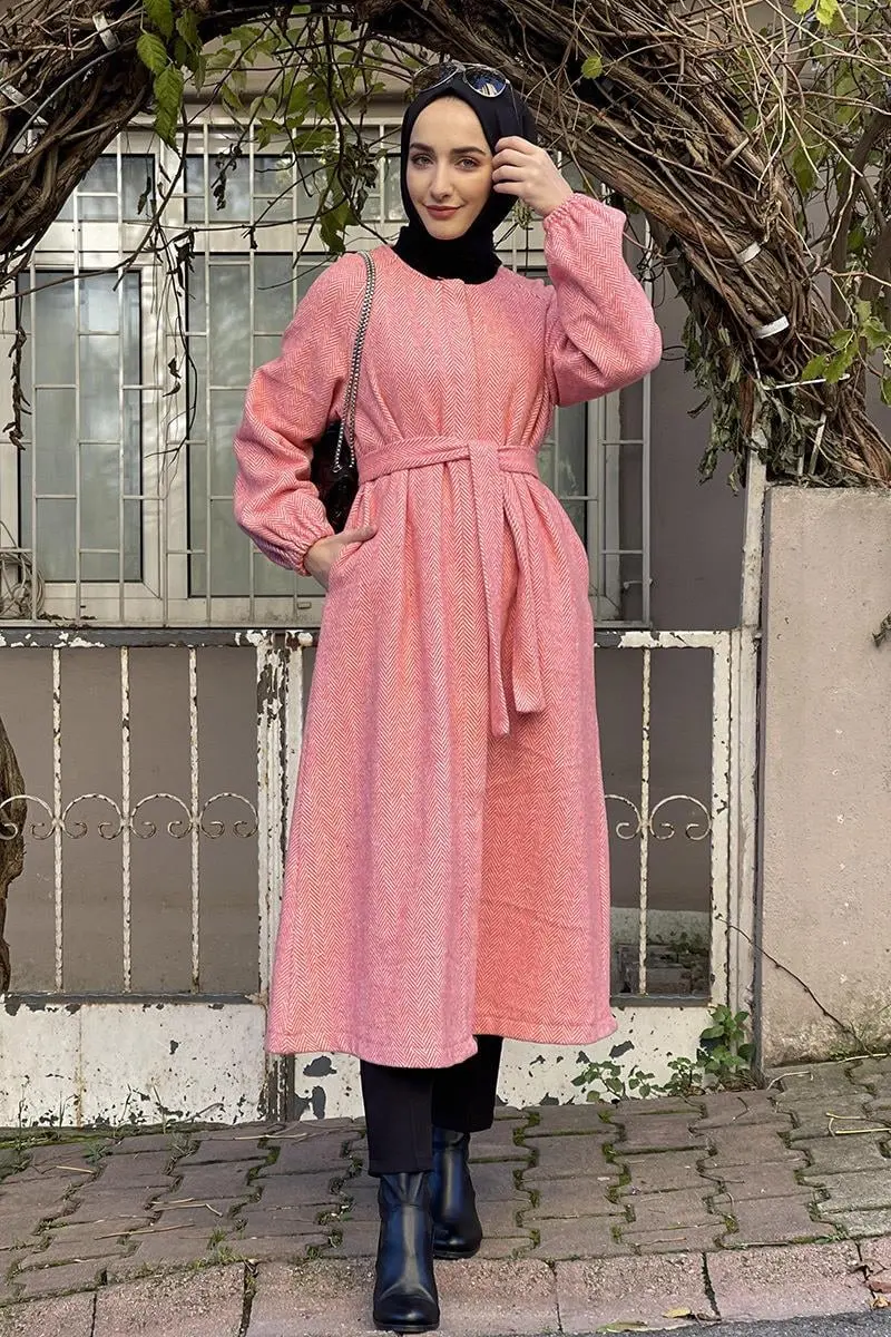 Düğmeli Kaşe Kap-detail