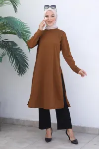 Knot Detailed Hijab Suit