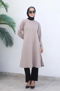 Knot Detailed Hijab Suit