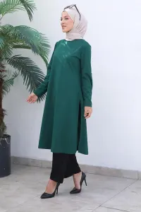 Knot Detailed Hijab Suit