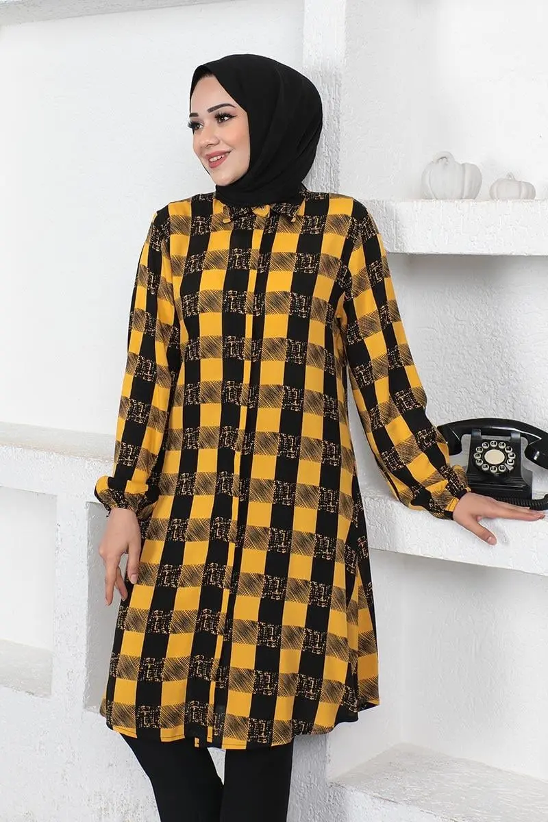 Plaid Viscose Shirt-detail