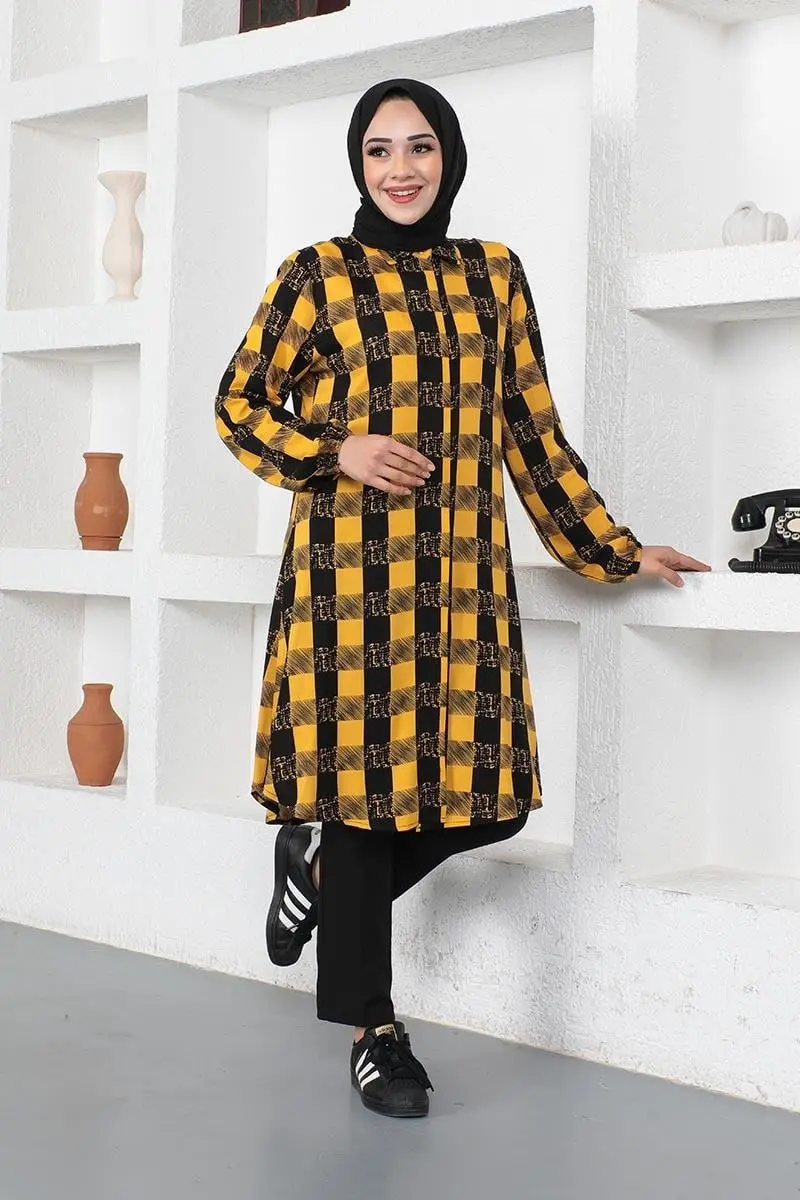 Plaid Viscose Shirt-detail