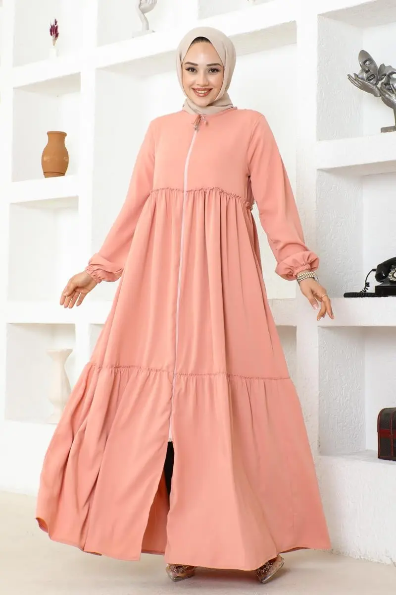 Eteği Fırfırlı Jessica Krep Ferace Pudra-detail