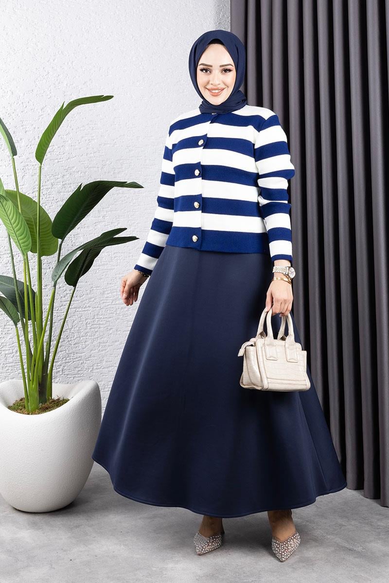 Flared Skirt Scuba Skirt