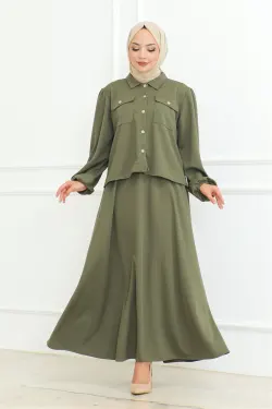 Skirted Hijab Suit