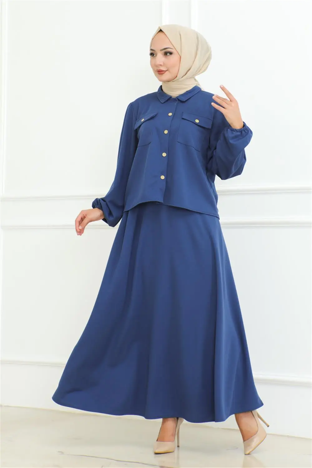 Skirted Hijab Suit-detail