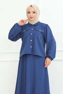 Skirted Hijab Suit