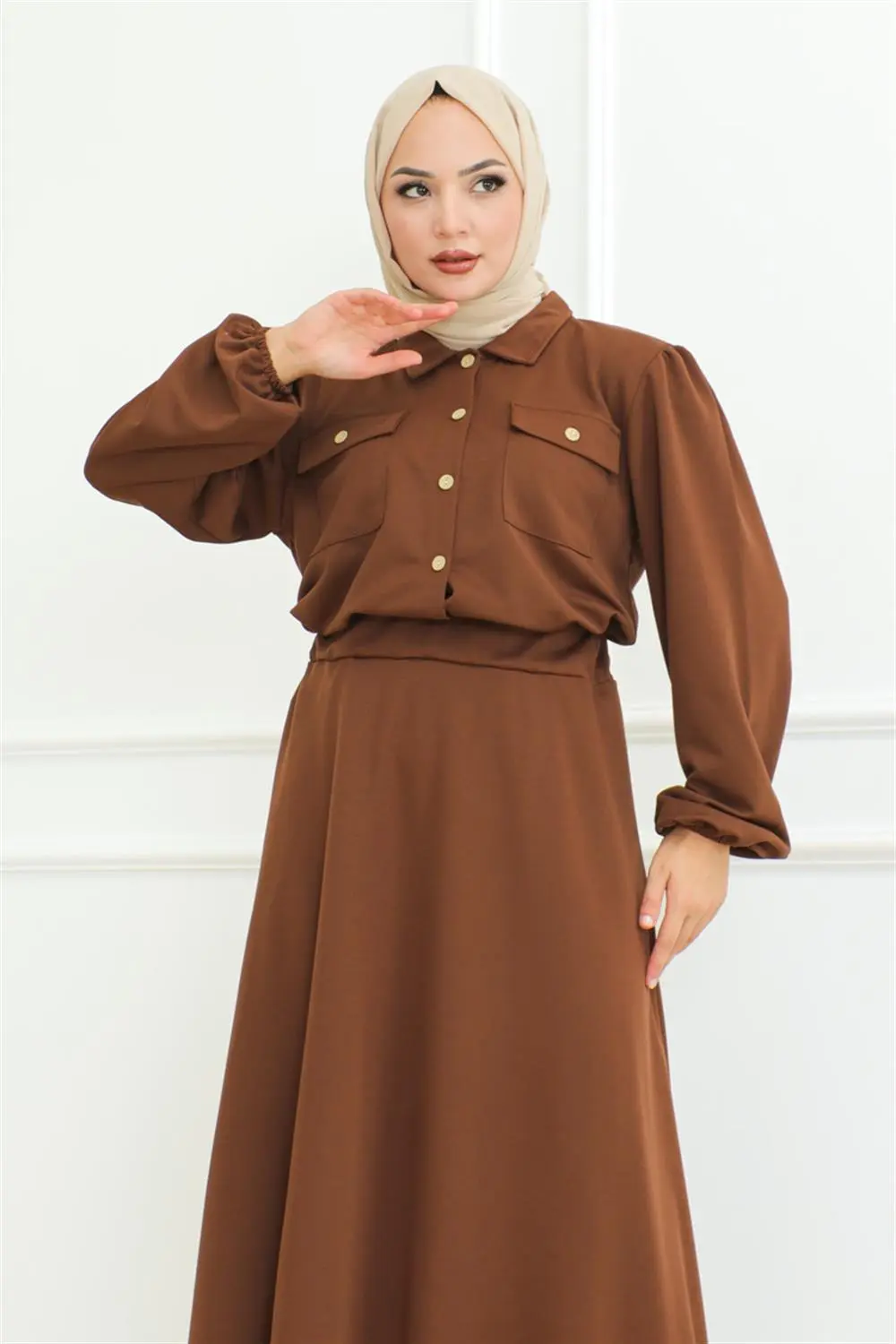 Skirted Hijab Suit-detail