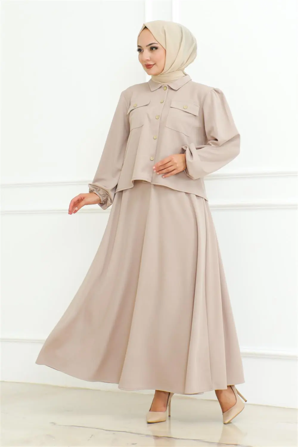 Skirted Hijab Suit-detail