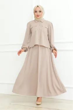 Skirted Hijab Suit