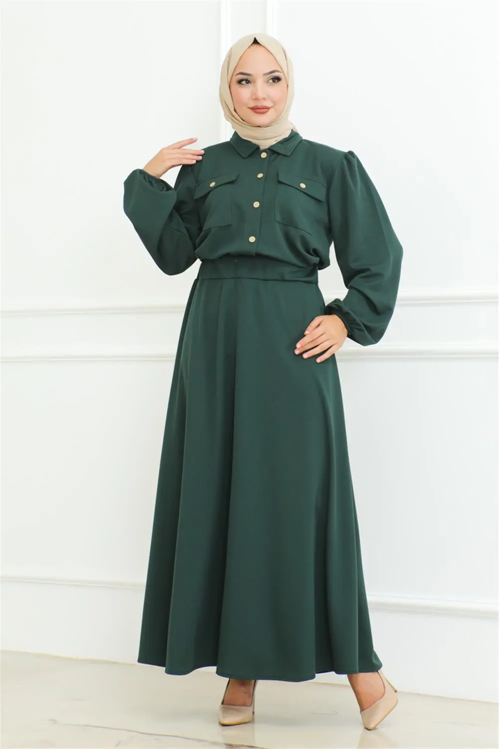 Skirted Hijab Suit-detail