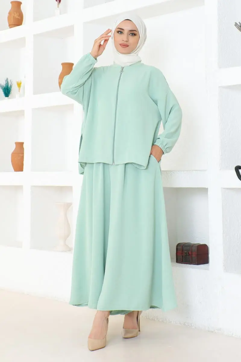 Zippered Aerobin Suit-detail