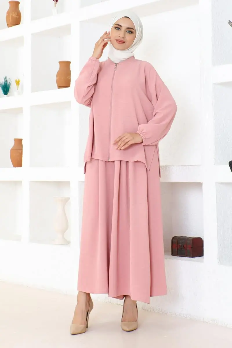 Zippered Aerobin Suit-detail