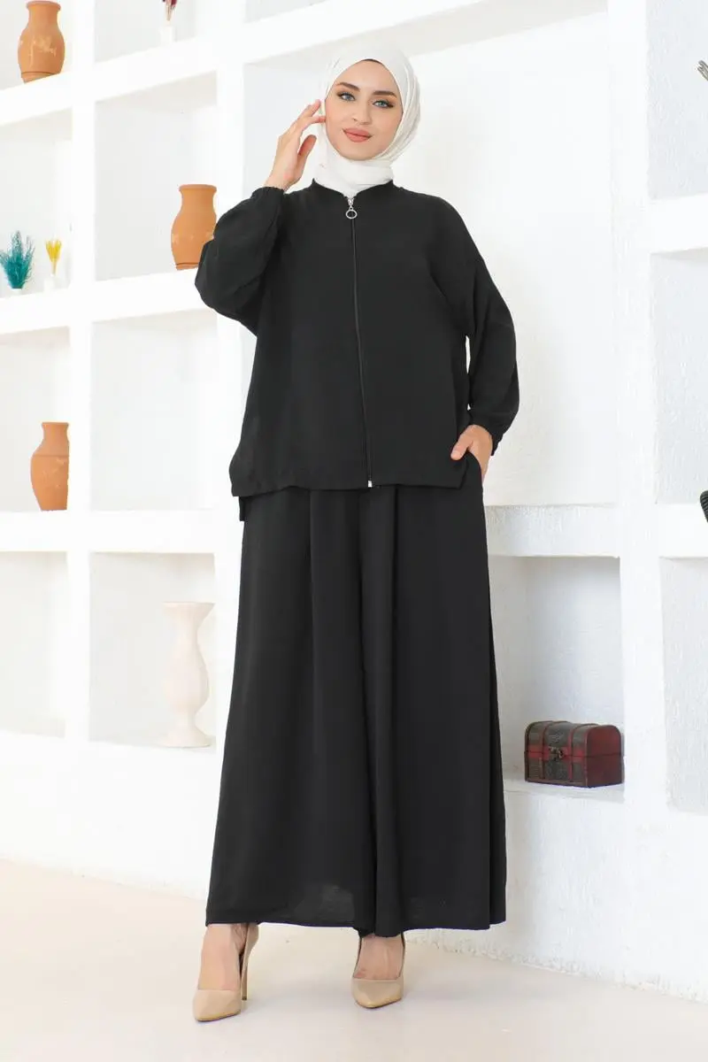 Zippered Aerobin Suit-detail