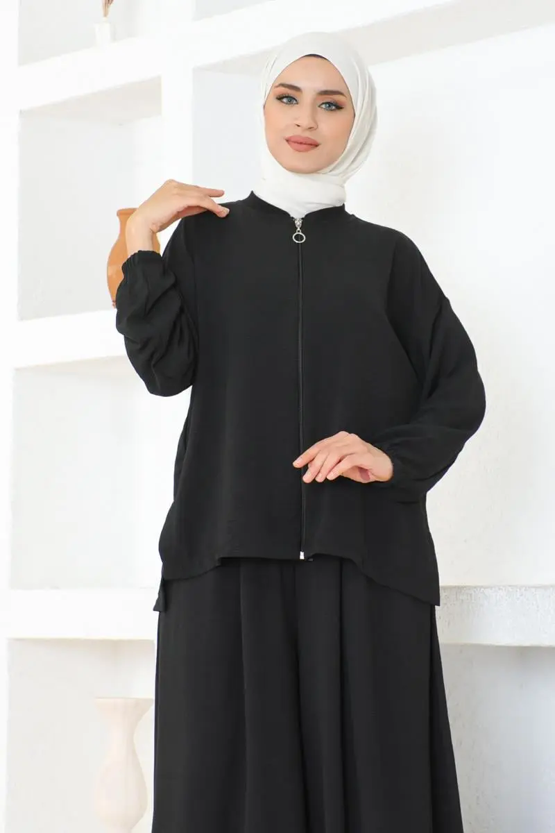 Zippered Aerobin Suit-detail