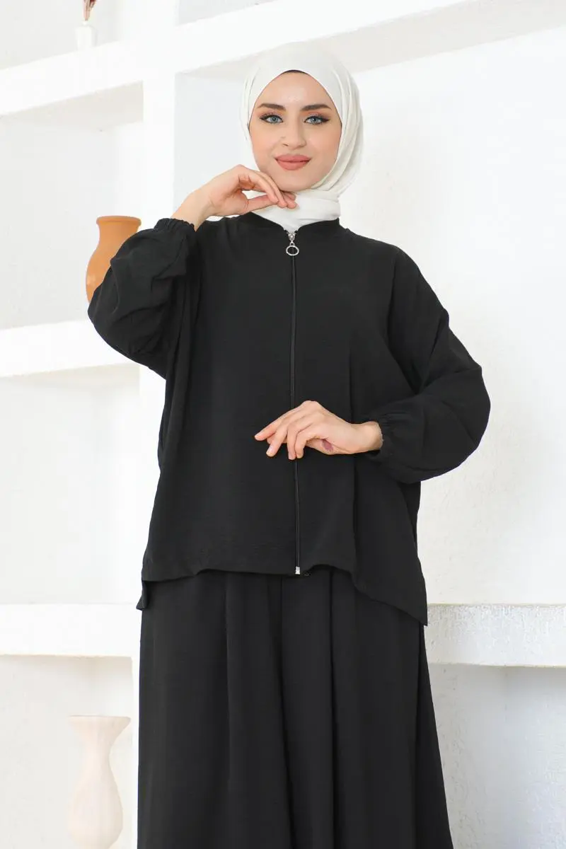 Zippered Aerobin Suit-detail