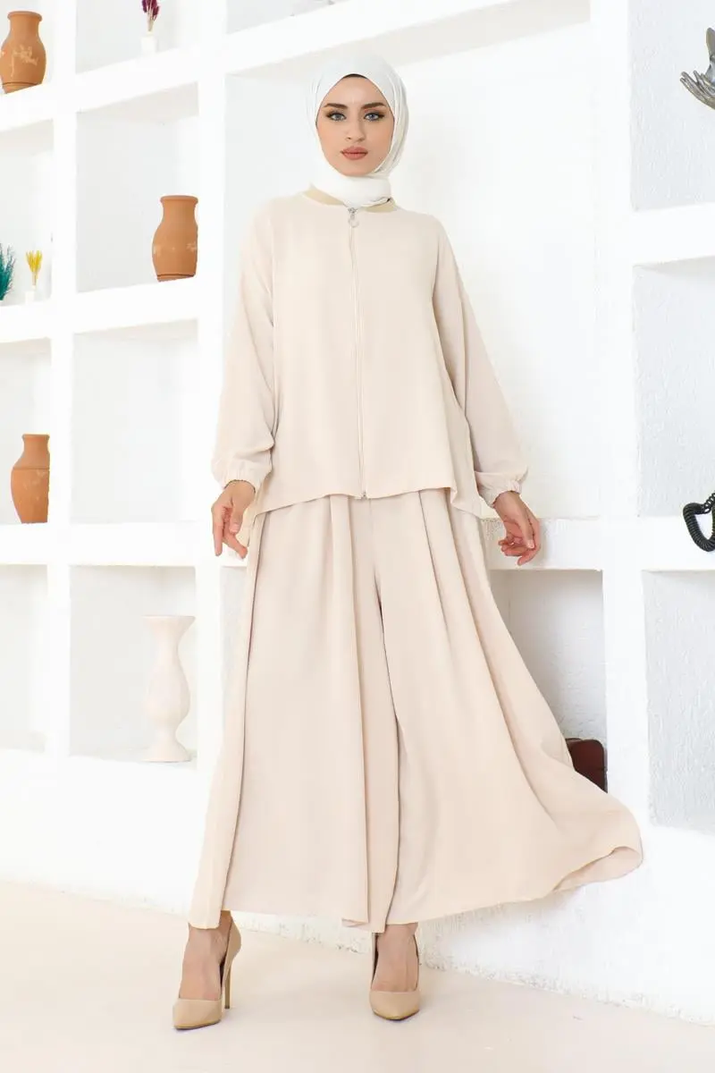 Zippered Aerobin Suit-detail