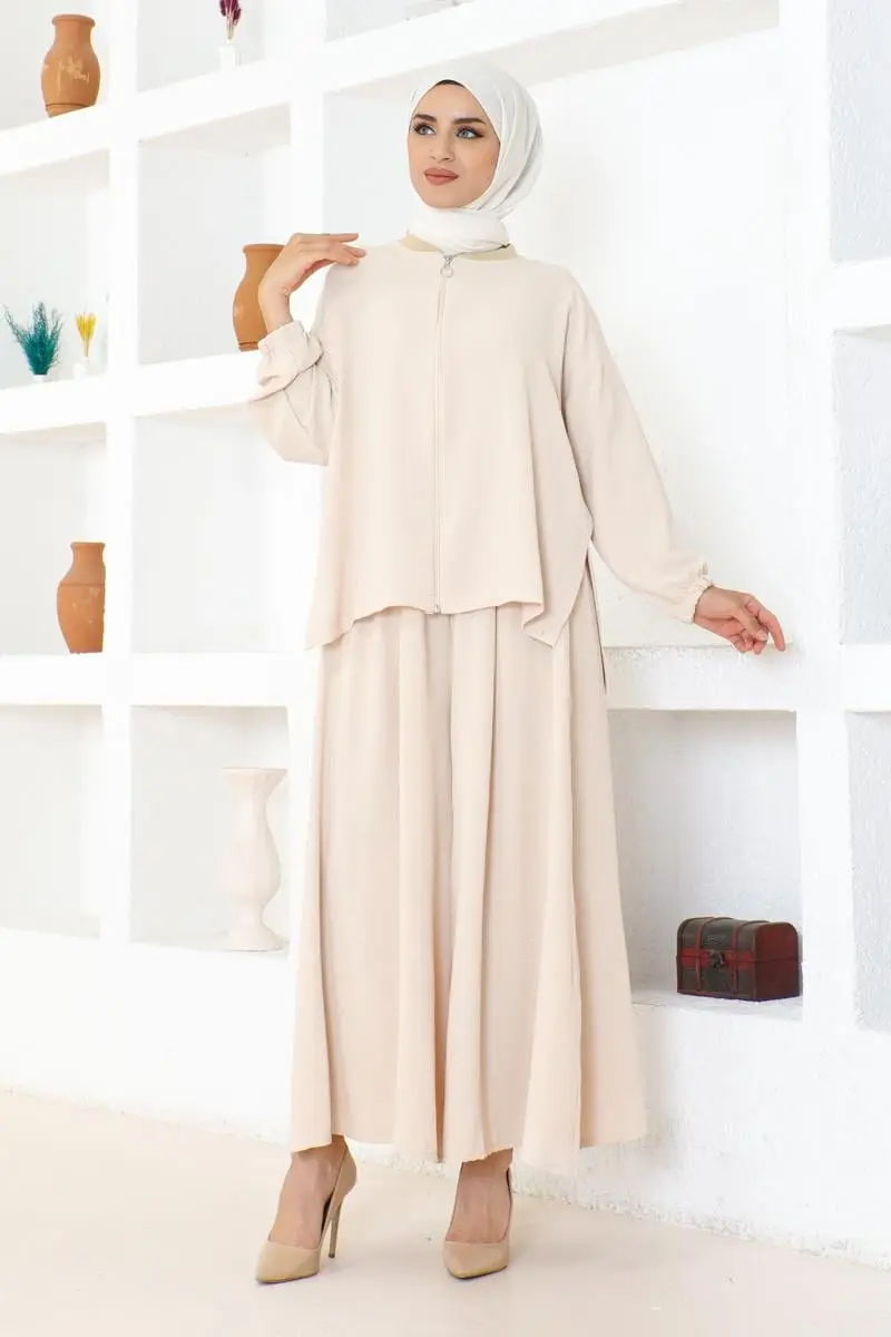 Zippered Aerobin Suit-detail