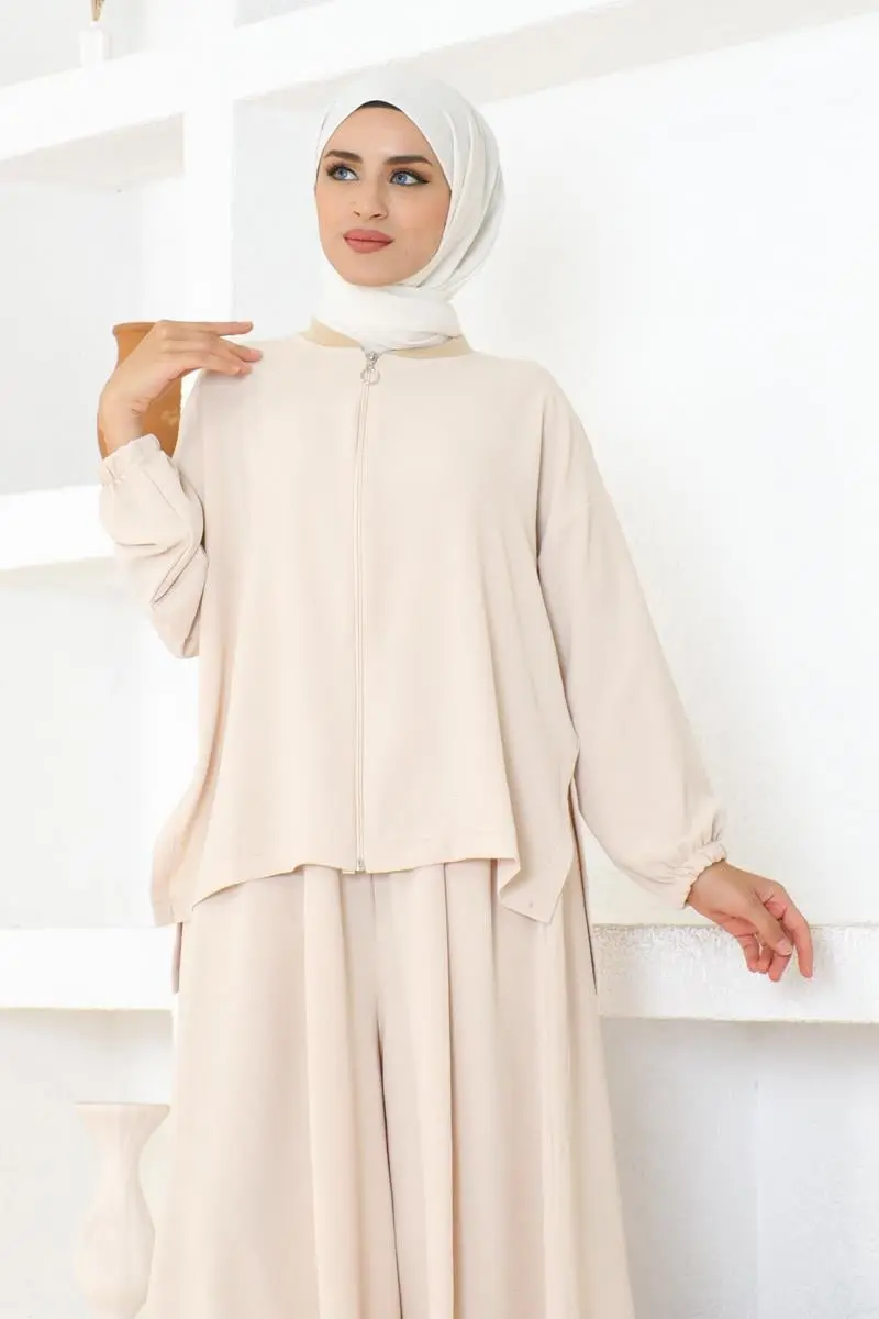 Zippered Aerobin Suit-detail