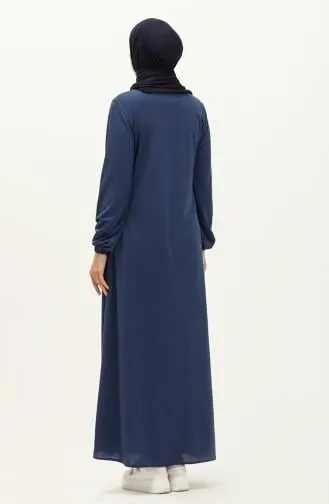 Zippered Abaya-detail