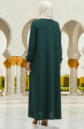 Zippered Abaya-detail
