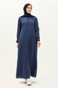 Zippered Abaya