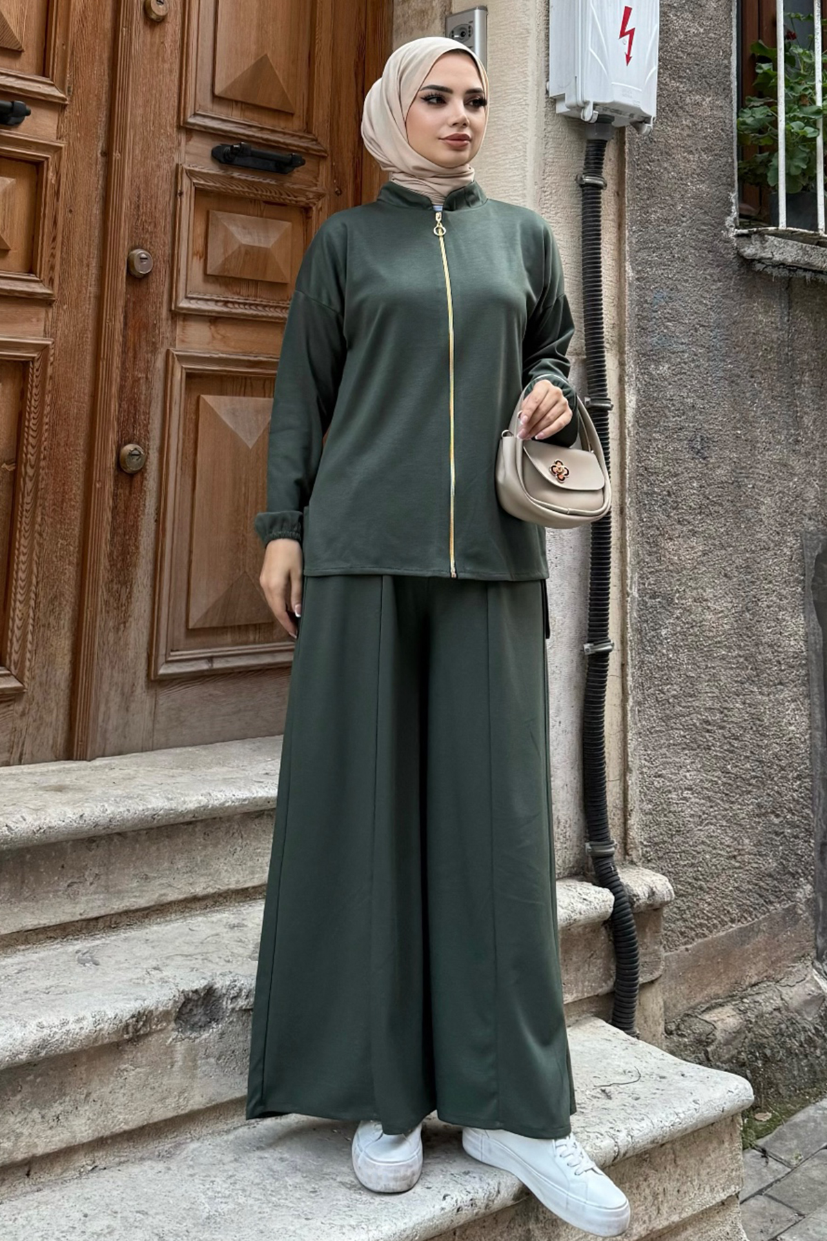 Fermuarlı İkili Takım