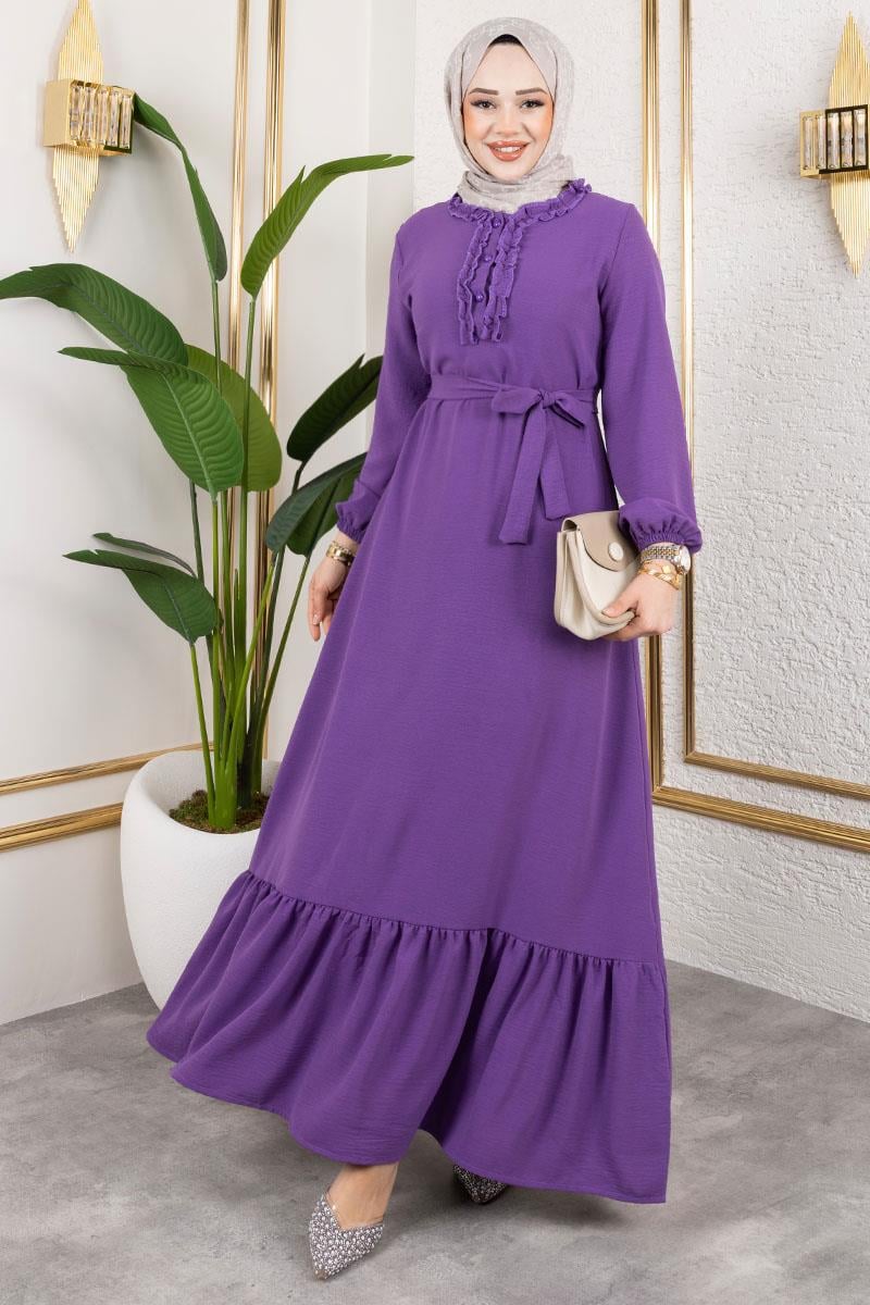 Aerobin Dress With Ruffle Detail