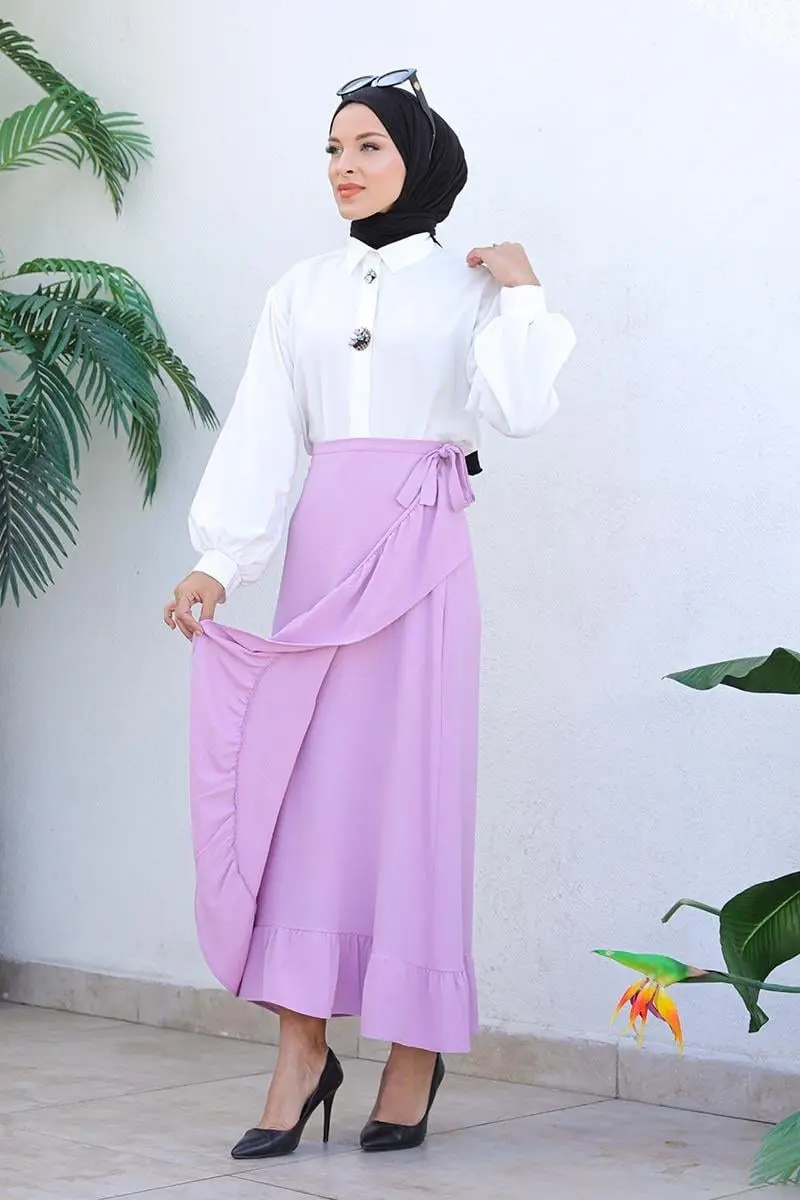 Fırfırlı Tasarım Etek-detail