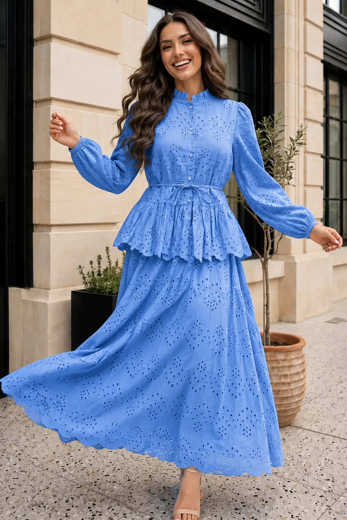 Lace Skirt Set-detail