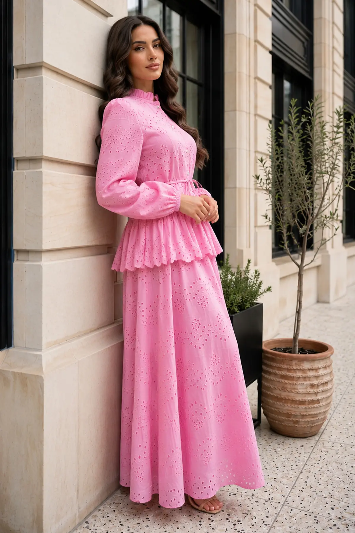 Lace Skirt Set-detail