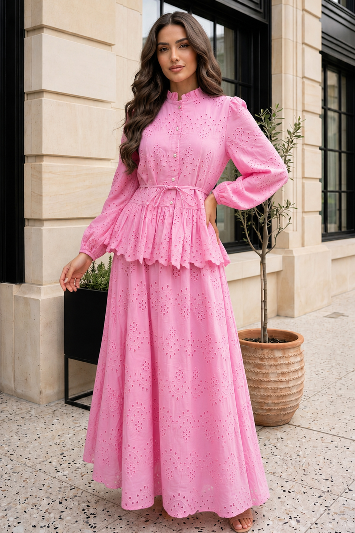 Lace Skirt Set