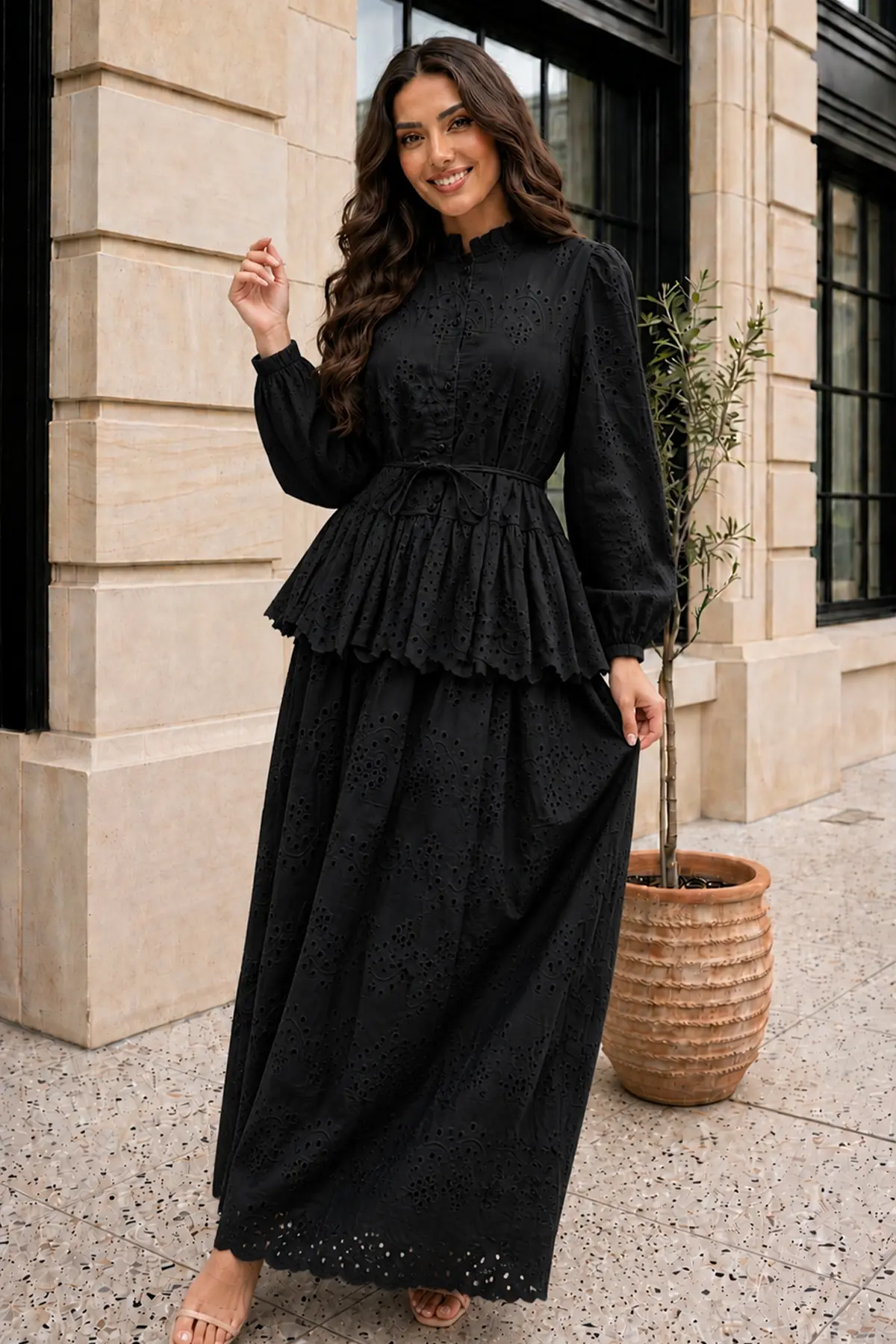 Lace Skirt Set-detail