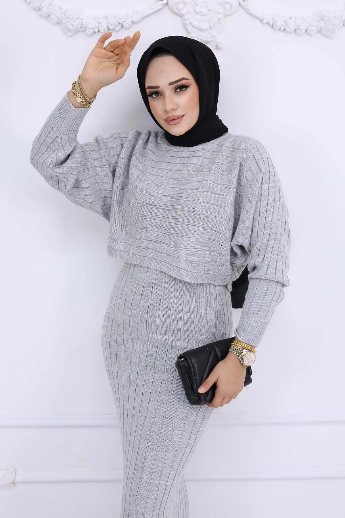 Fitilli Jile Triko Takım-detail