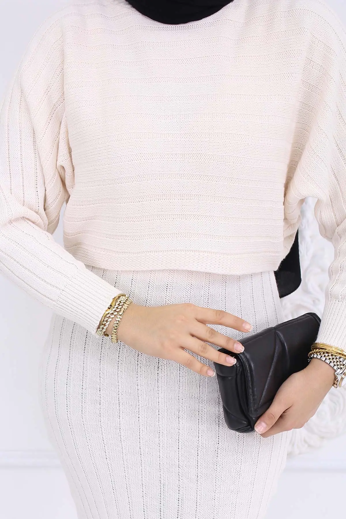 Fitilli Jile Triko Takım-detail