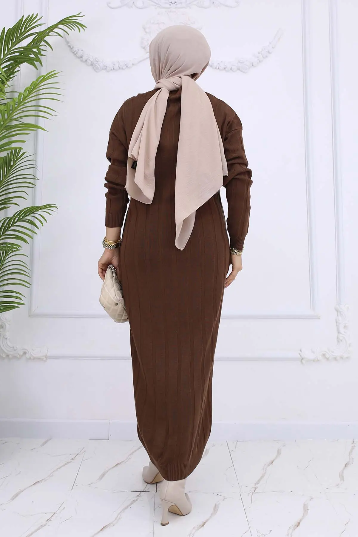 Fitilli Triko Elbise-detail