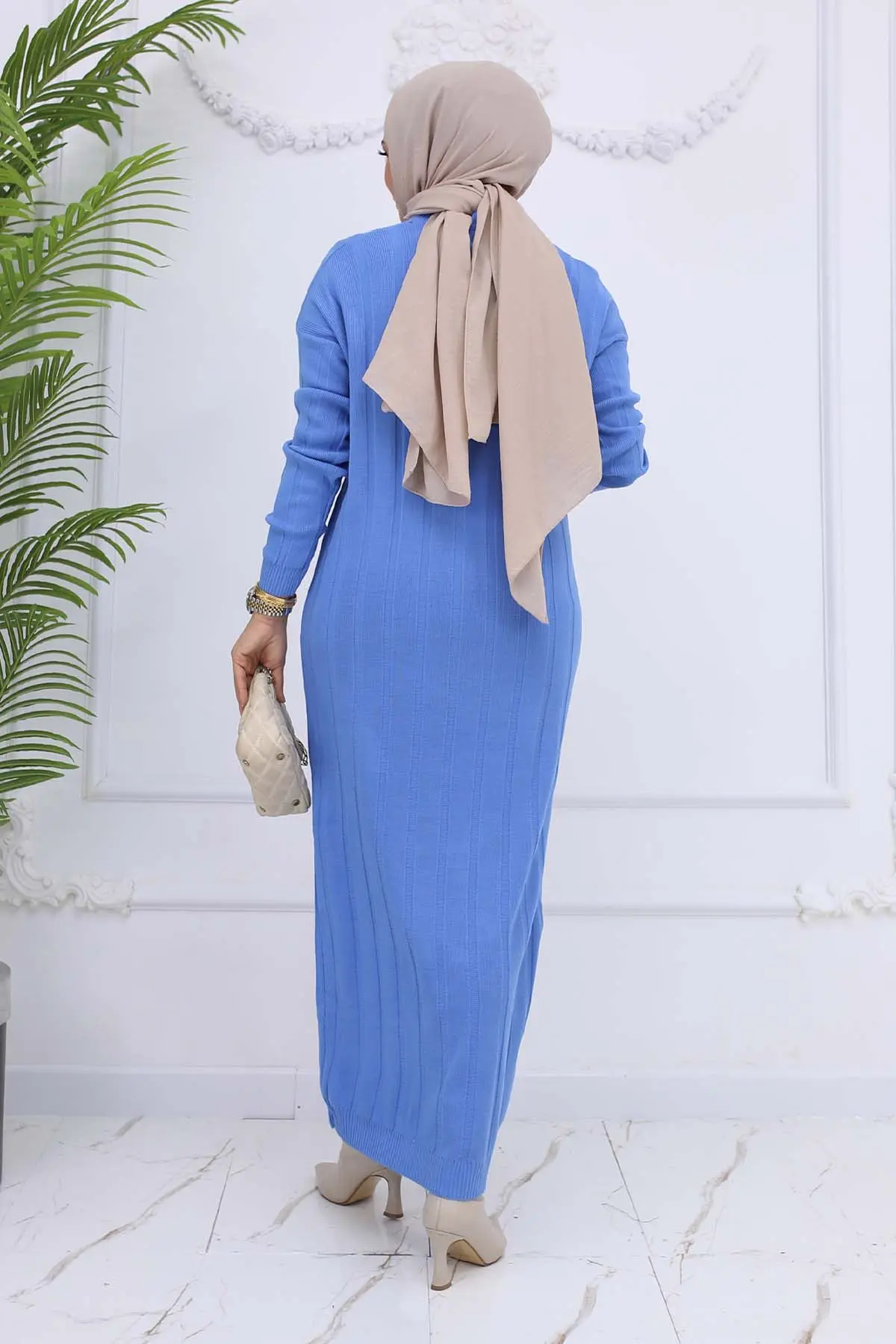 Fitilli Triko Elbise-detail