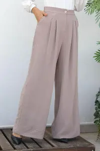 Geniş Paça Büyük Beden Pantolon