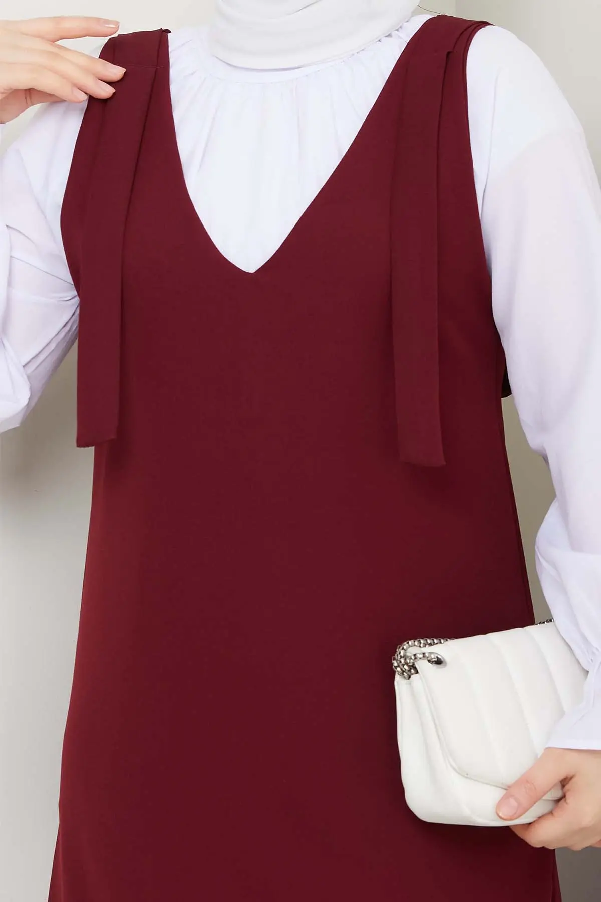 Shirt + Vest Dress-detail