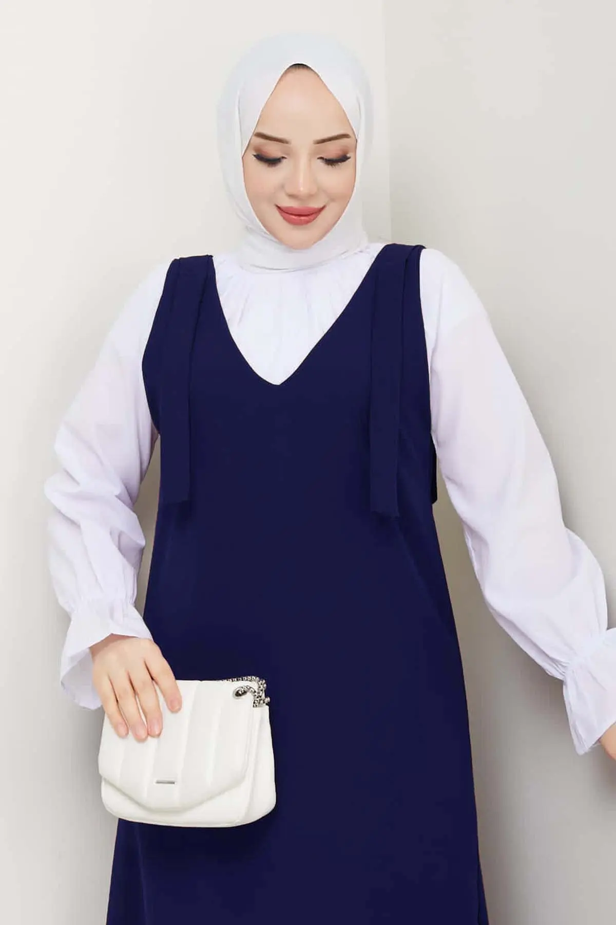 Shirt + Vest Dress-detail