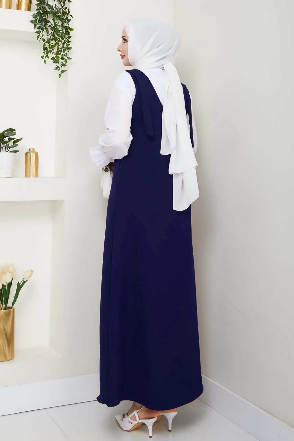 Shirt + Vest Dress-detail