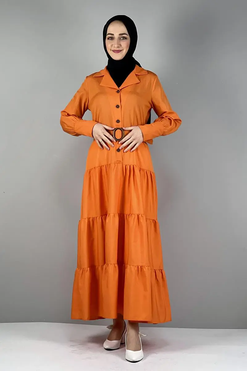 Shirt Collar Dress-detail