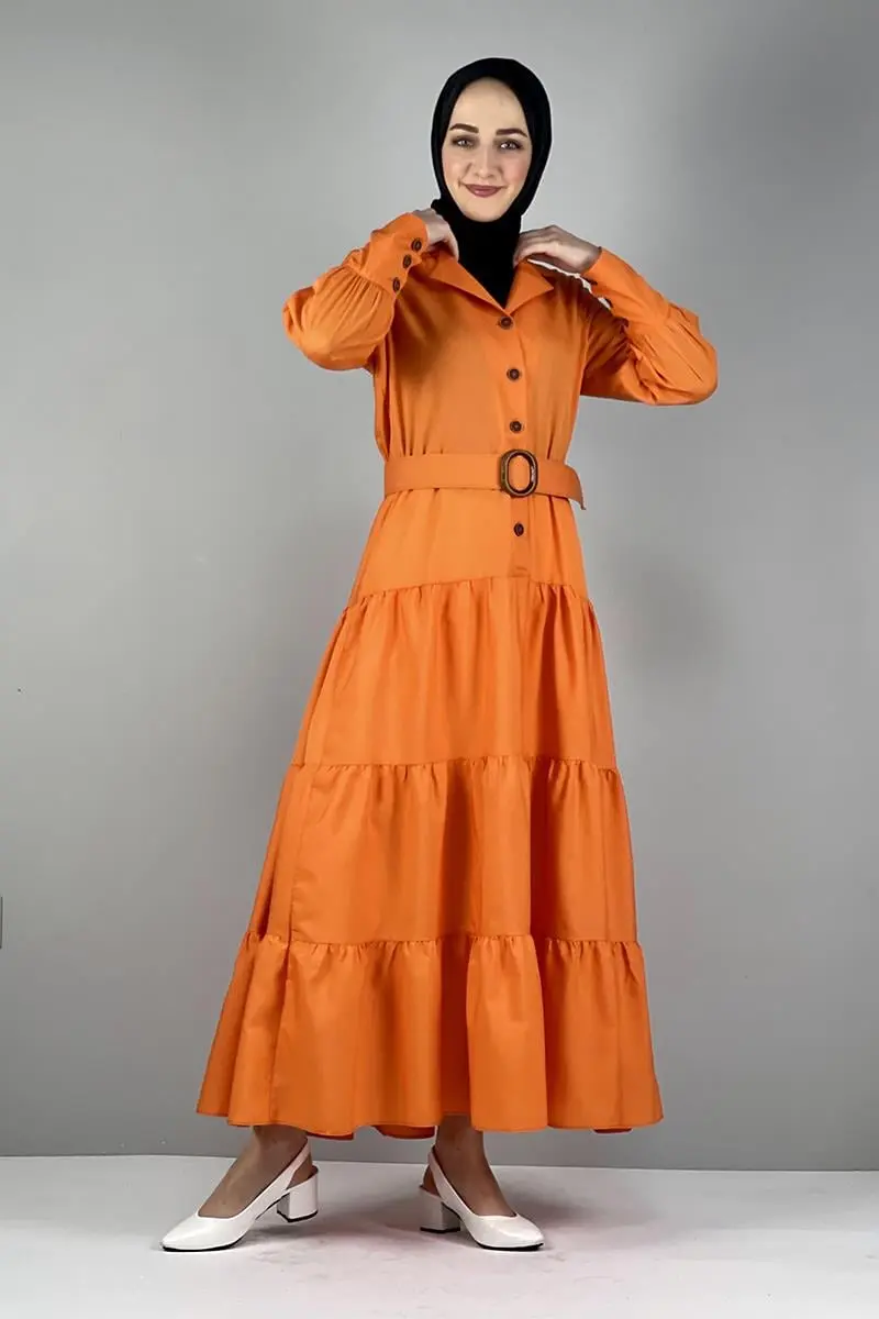 Shirt Collar Dress-detail