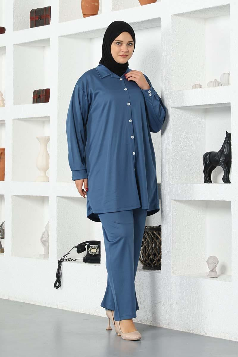 Shirted Hijab Suit