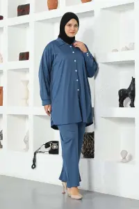 Shirted Hijab Suit