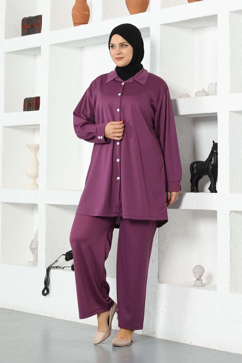 Shirted Hijab Suit