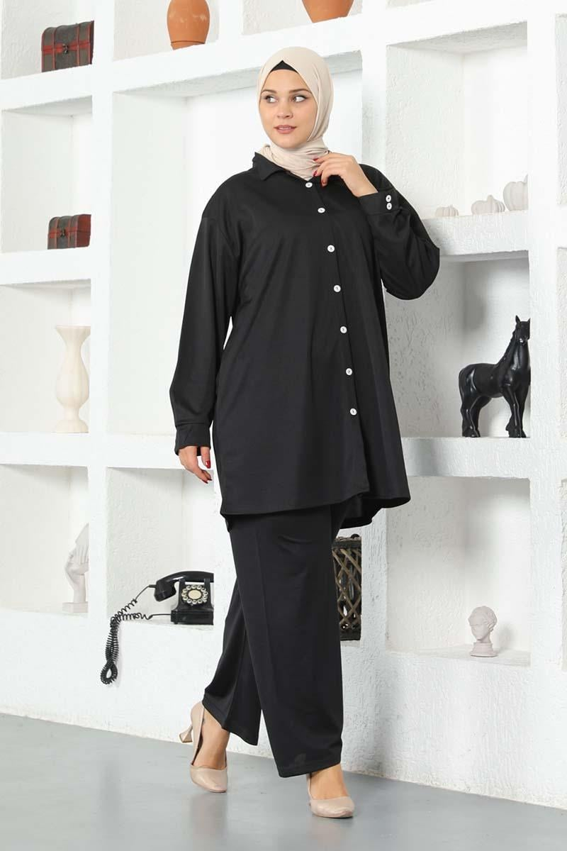 Shirted Hijab Suit